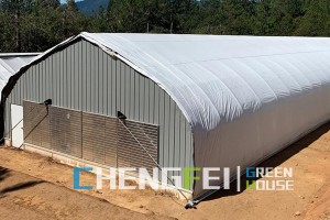 Factory source Hoop Greenhouse -
 Commercial use blackout system greenhouse – Chengfei